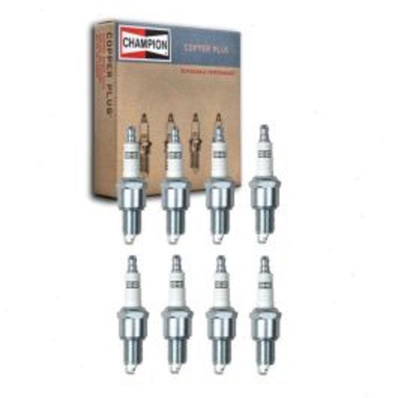 8 pc Champion Copper Plus Spark Plugs for 1981-1983 Plymouth PB250 5.2L 5.9L V8
