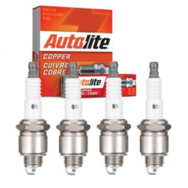 4 pc Autolite Copper Core Spark Plugs for 1961-1971 International Scout 2.5L 3.2L L4