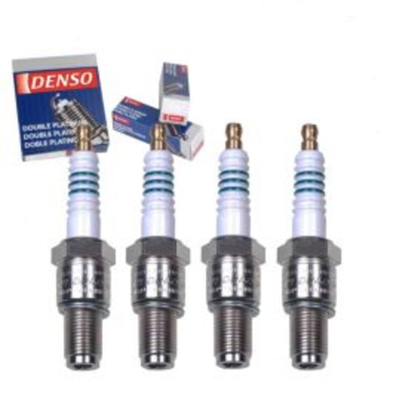 4 pc DENSO Double Platinum Spark Plugs for 2010-2015 Audi A5 Quattro 2.0L L4