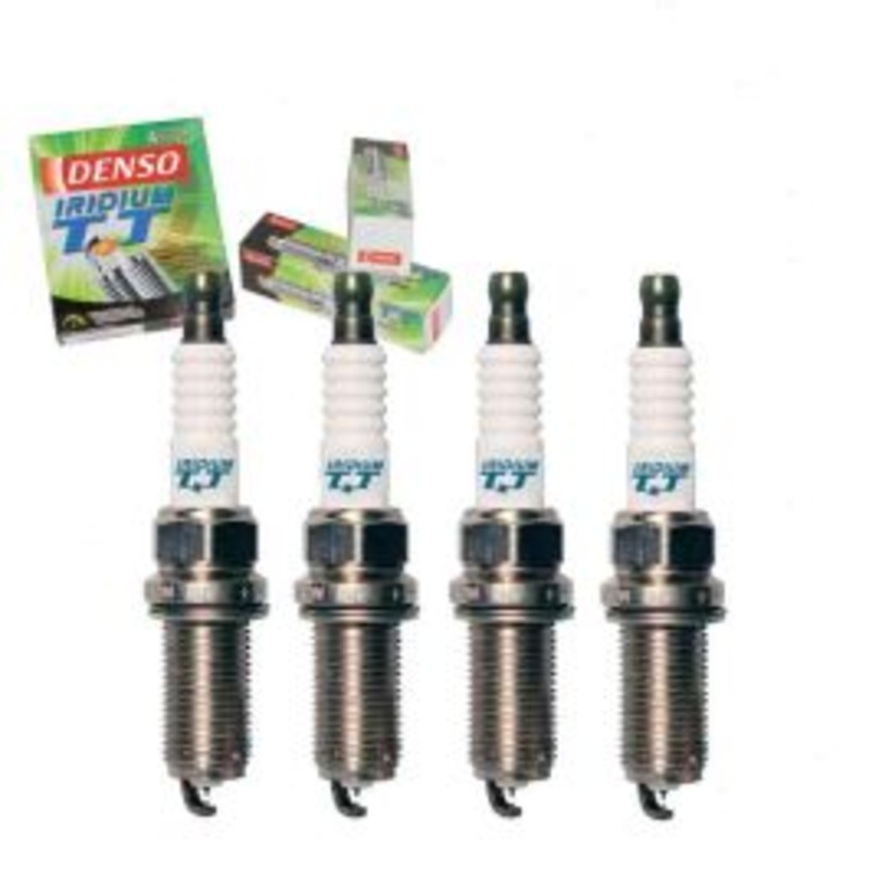 4 pc DENSO Iridium TT Spark Plugs for 2010 Toyota 4Runner 2.7L L4