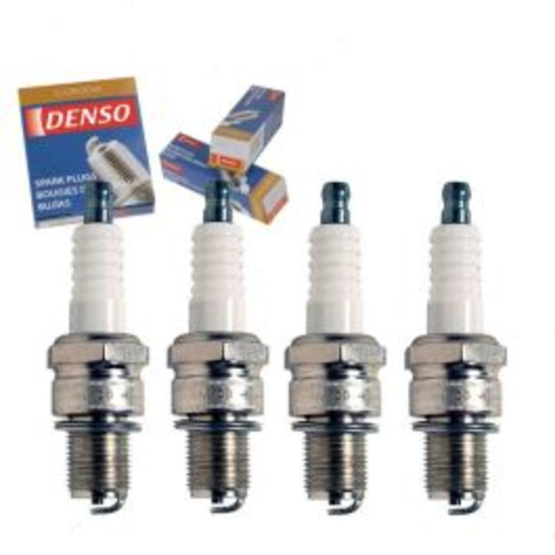 4 pc DENSO Standard U-Groove Spark Plugs for 1985-1987 Renault Alliance 1.4L L4