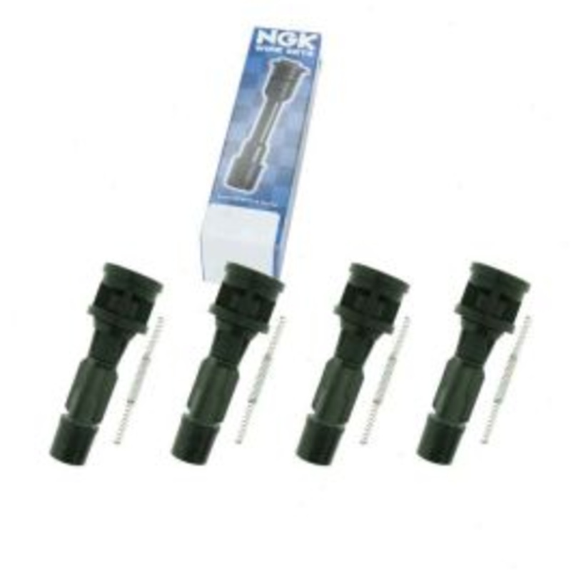 4 pc NGK Ignition Coil Boots for 2008-2013 Mazda 5 2.3L 2.5L L4