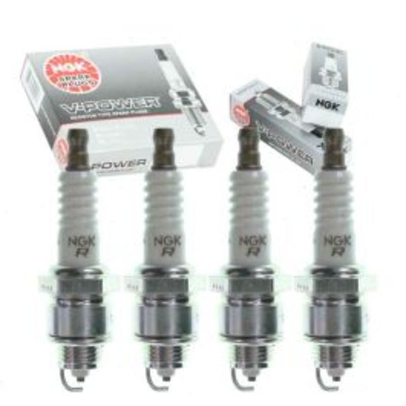 4 pc NGK V-Power 4536 XR45 Spark Plugs