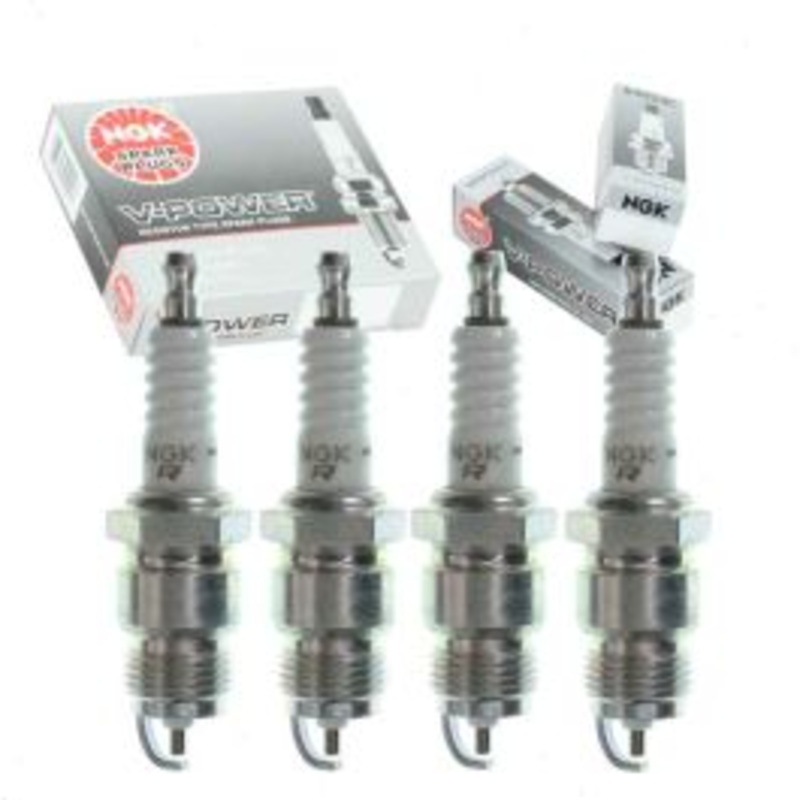 4 pc NGK V-Power 4652 WR4-1 Spark Plugs