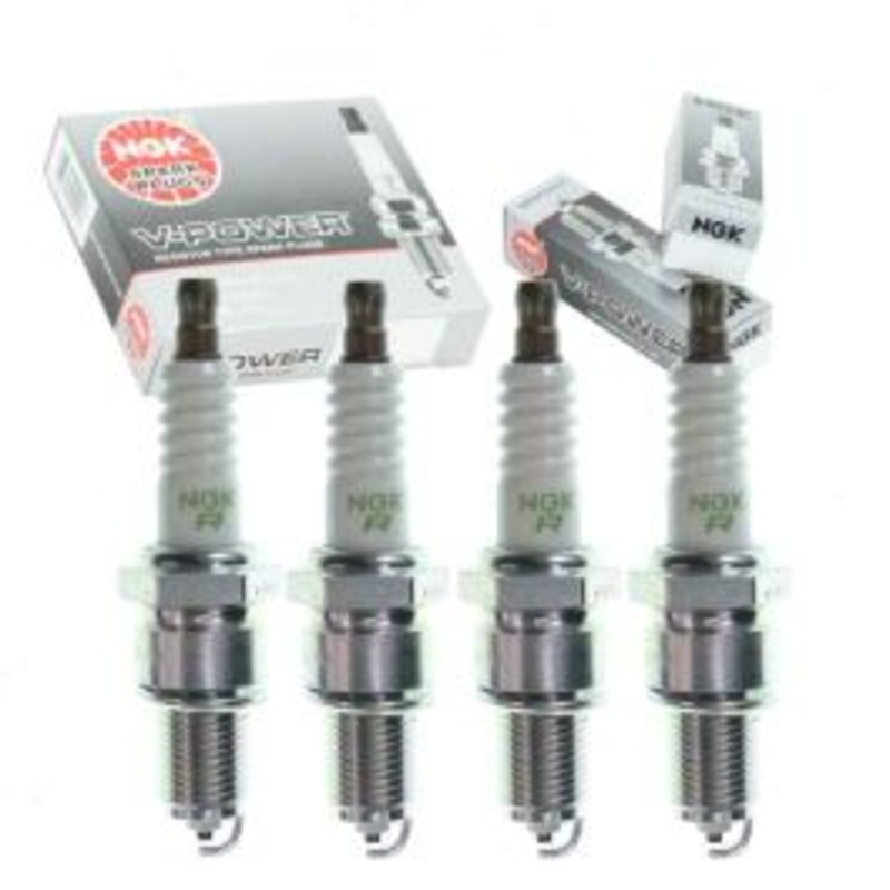 4 pc NGK V-Power Spark Plugs for 1983-1985 Suzuki SJ410 1.0L L4