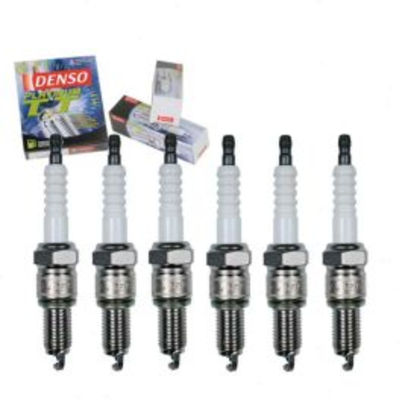 6 pc DENSO Platinum TT Spark Plugs for 1990-1994 Mitsubishi Mighty Max 3.0L V6