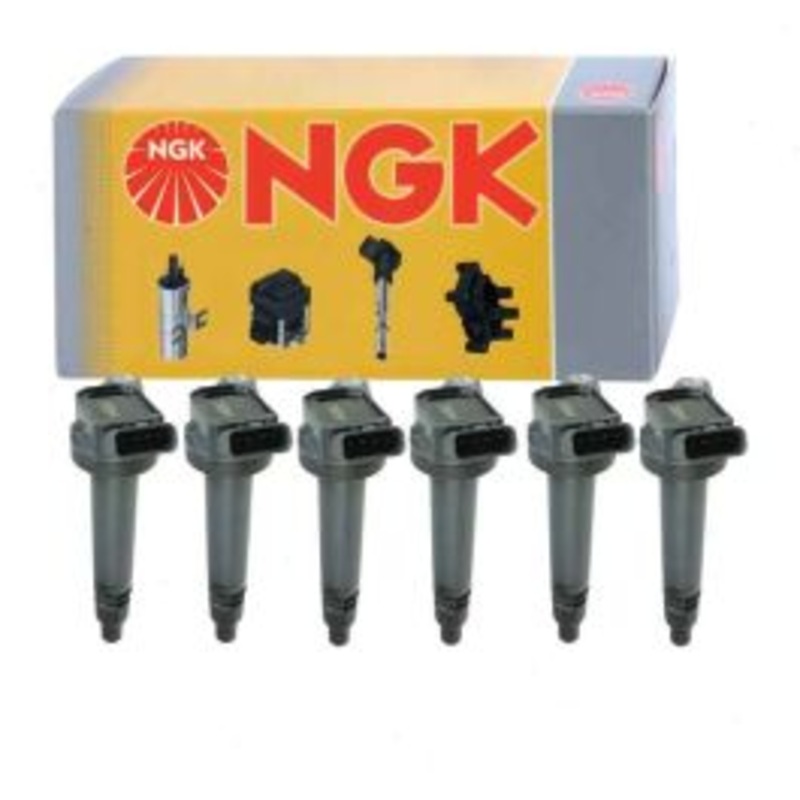 6 pc NGK Ignition Coils for 2010-2019 Toyota 4Runner 4.0L V6