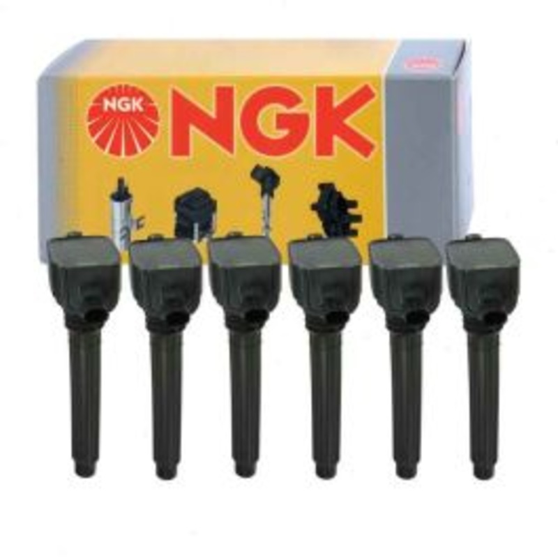 6 pc NGK Ignition Coils for 2011-2016 Jeep Grand Cherokee 3.6L V6