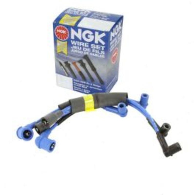 NGK Spark Plug Wire Set for 1993-1995 Mazda RX-7 1.3L R2