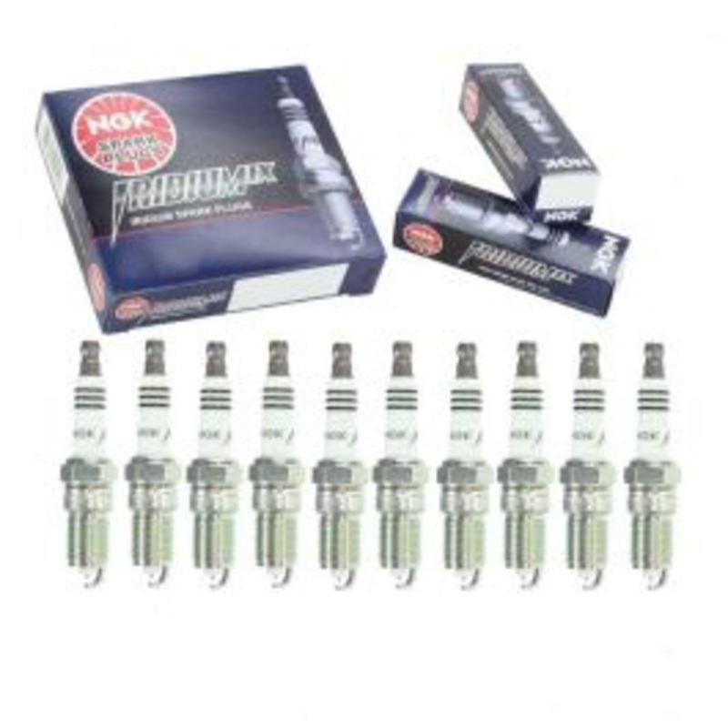 10 pc NGK Iridium IX Spark Plugs for 1997-2002 Ford E-350 Econoline Club Wagon 6.8L V10