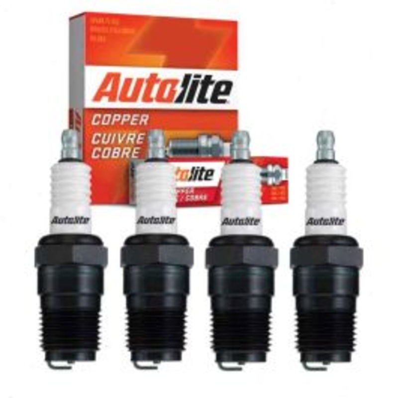 4 pc Autolite Copper Core Spark Plug for 1909-1927 Ford Model T