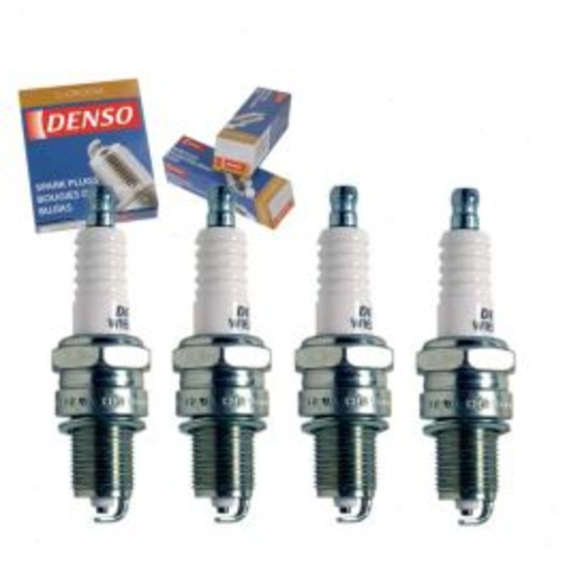 4 pc DENSO Standard U-Groove Spark Plugs for 1984-1995 Plymouth Voyager 2.2L 2.5L 2.6L L4
