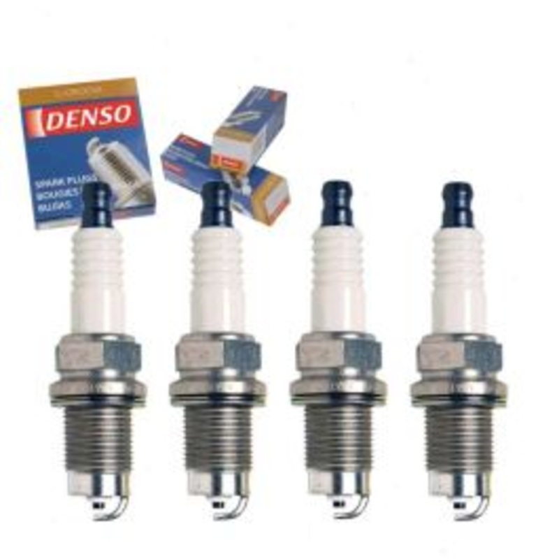 4 pc DENSO Standard U-Groove Spark Plugs for 1995-1997 Nissan Pickup 2.4L L4