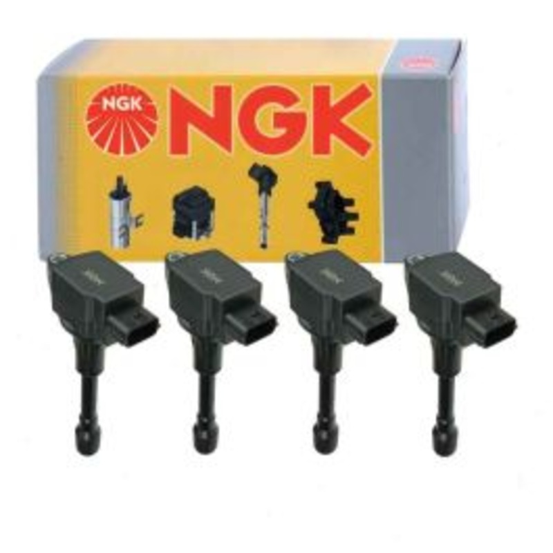 4 pc NGK Ignition Coils for 2009-2012 Suzuki Equator 2.5L L4