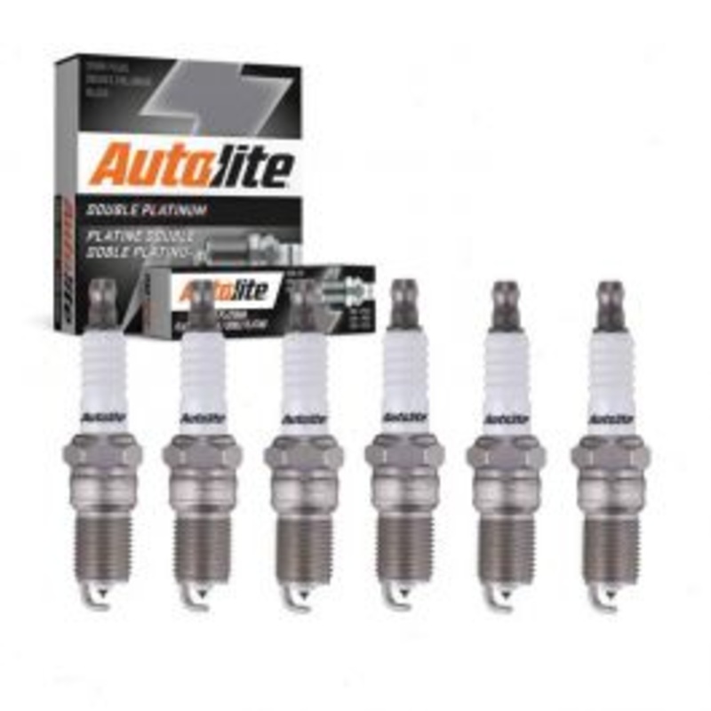 6 pc Autolite Double Platinum Spark Plug for 1988-1993 Mercedes-Benz 300TE