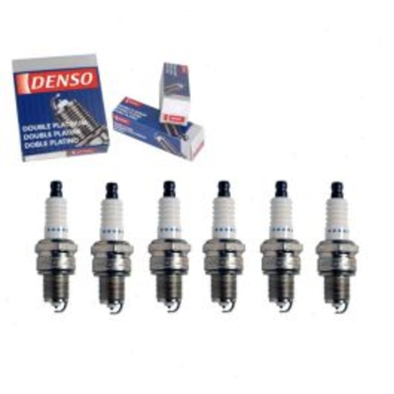 6 pc DENSO Double Platinum Spark Plugs for 1982-1987 Jaguar Vanden Plas 4.2L L6