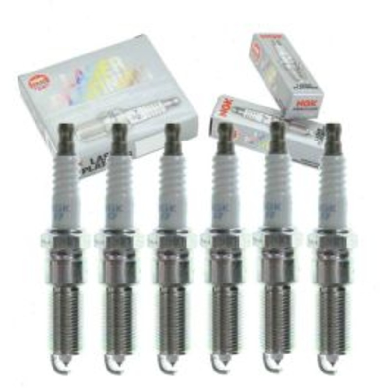 6 pc NGK Laser Platinum 4997 PLZTR4A-13 Spark Plugs