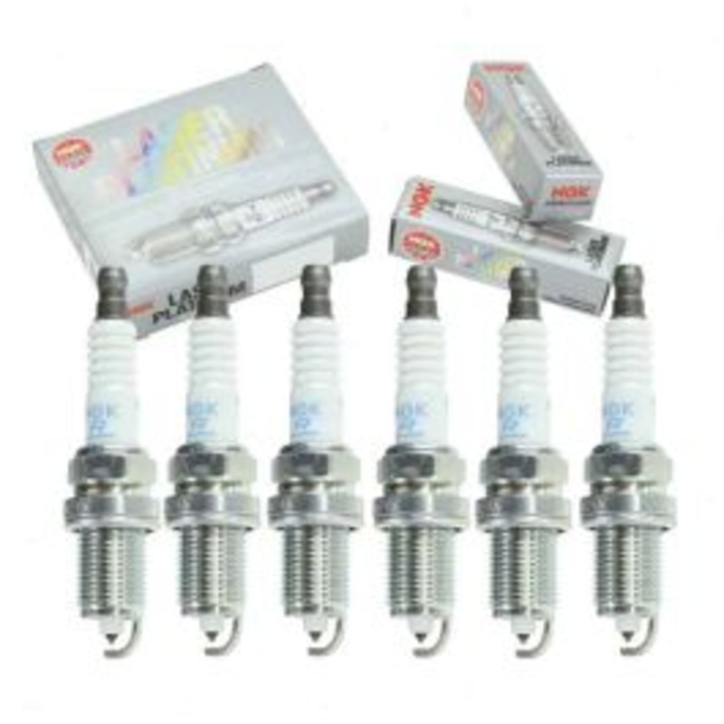 6 pc NGK Laser Platinum Spark Plugs for 1995-2002 Honda Accord 2.7L 3.0L V6