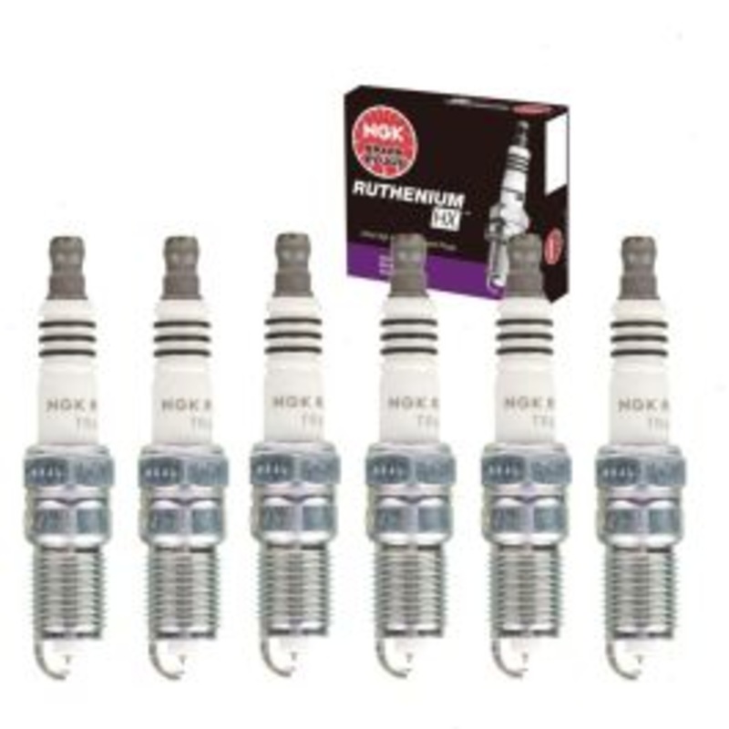 6 pc NGK Ruthenium HX Spark Plugs for 1997-1998 Buick Skylark 3.1L V6