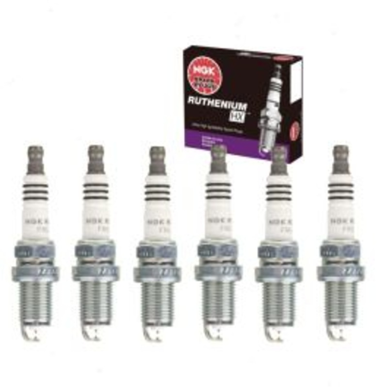 6 pc NGK Ruthenium HX Spark Plugs for 1999-2004 Honda Odyssey 3.5L V6