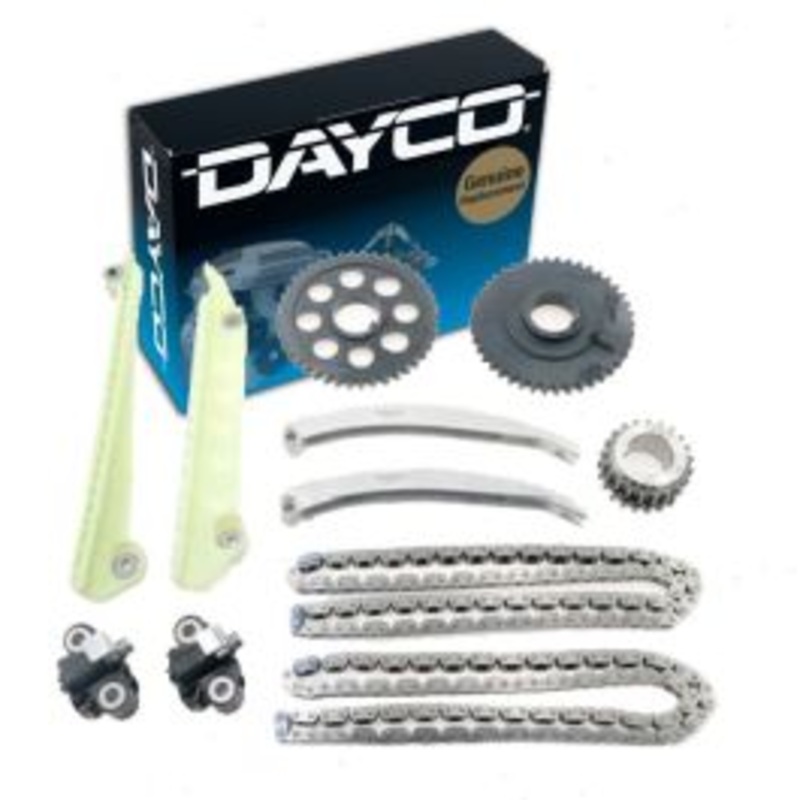 Dayco Engine Timing Chain Kit for 2001-2002 Ford E-150 Econoline Club Wagon 4.6L V8