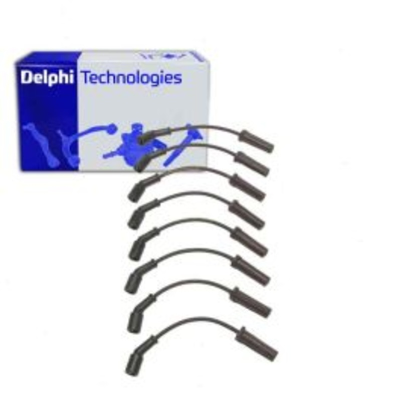 Delphi Spark Plug Wire Set for 2001-2012 GMC Sierra 2500 HD 6.0L V8