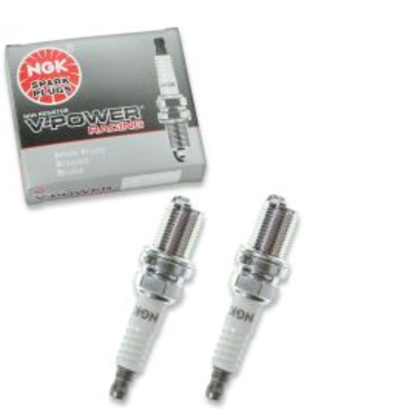 2 pc NGK V-Power Racing 6596 R5671A-11 Spark Plugs