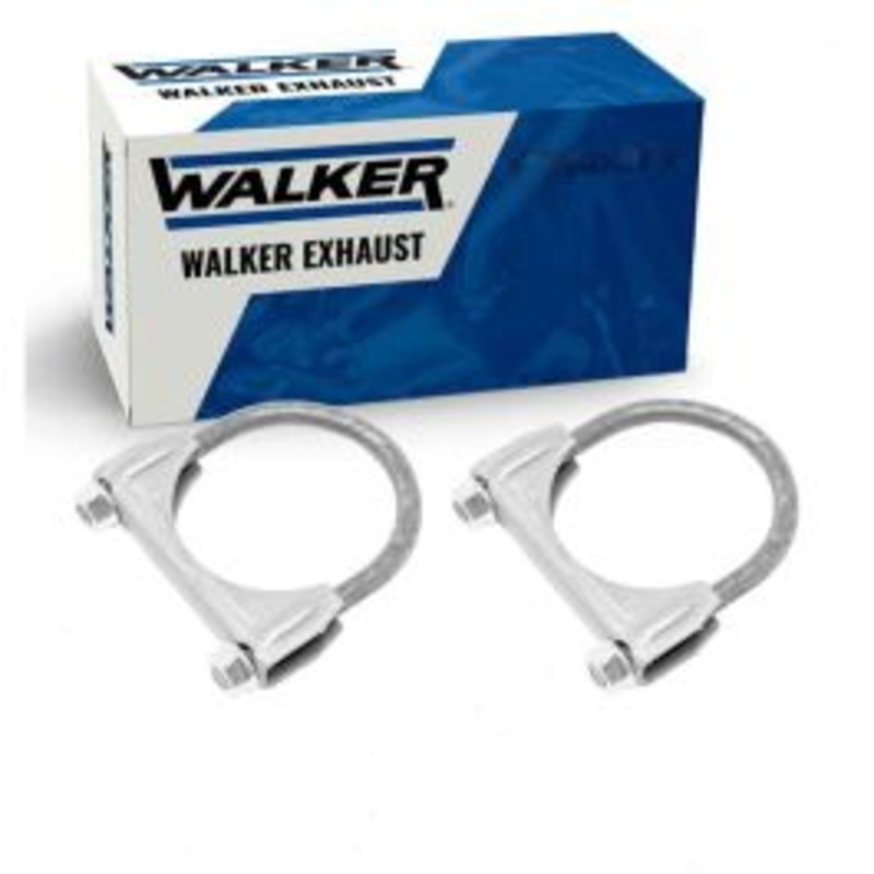 2 pc Walker Exhaust Clamps for 1975-1978 GMC C25 Suburban 7.4L V8