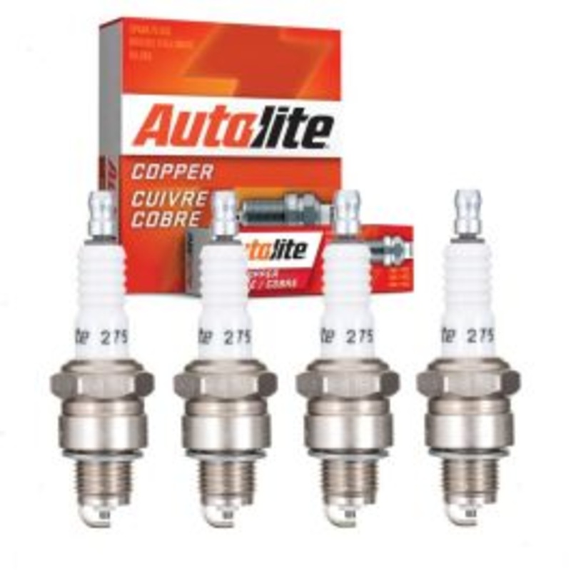4 pc Autolite Copper Core Spark Plugs for 1962 Triumph TR3B 2.0L 2.1L L4