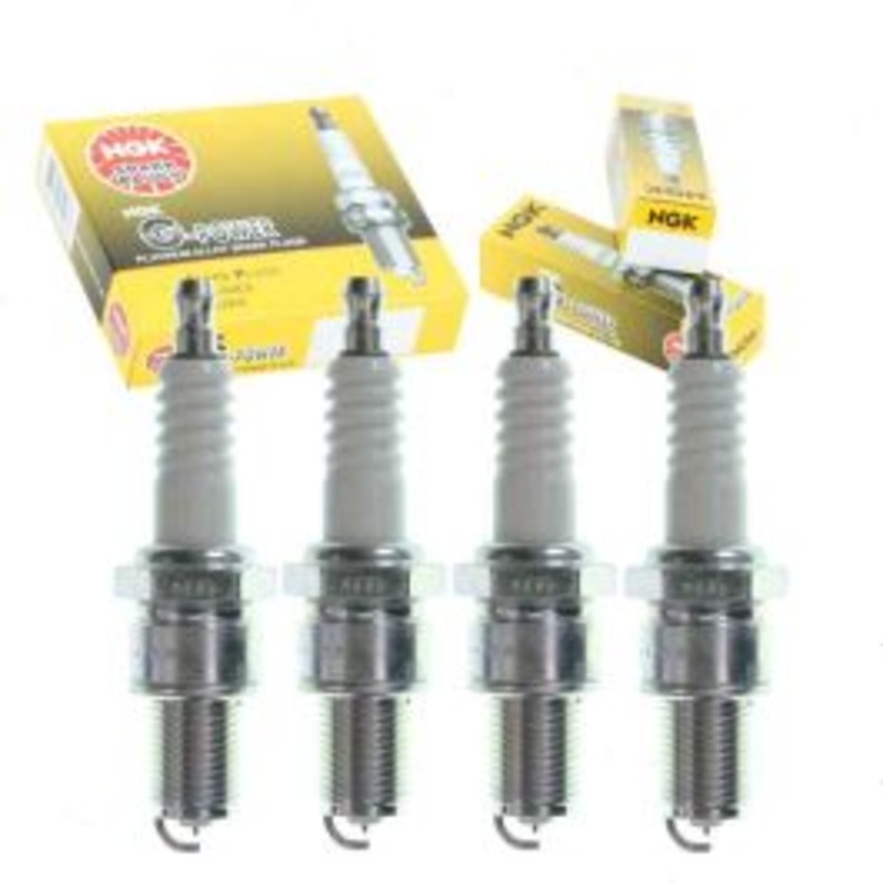4 pc NGK G-Power Spark Plugs for 1977-1978 Mazda B1800 1.8L L4