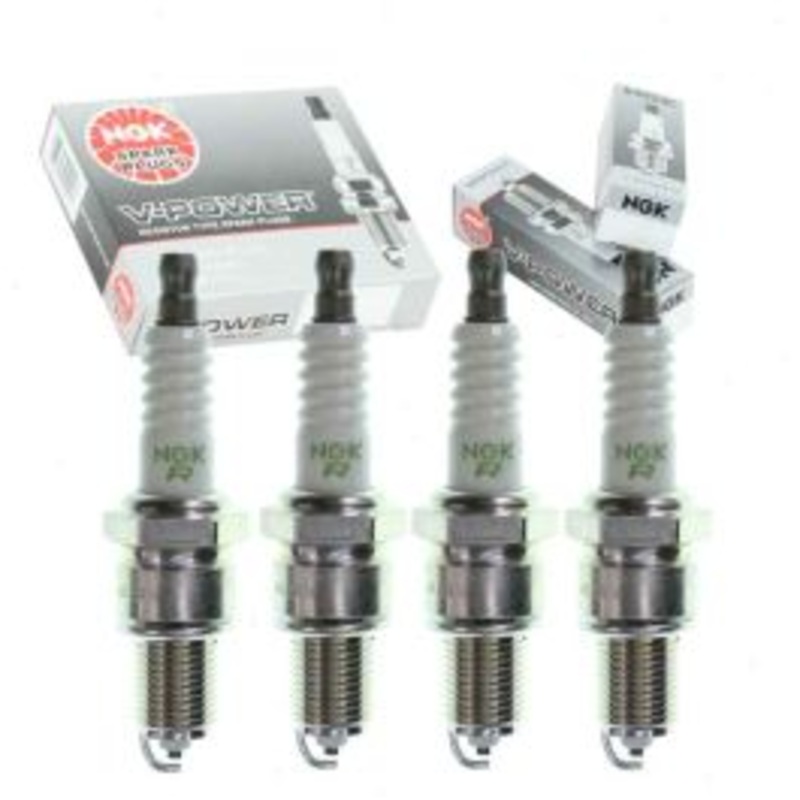 4 pc NGK V-Power Spark Plugs for 1979-1982 Lancia Zagato 2.0L L4