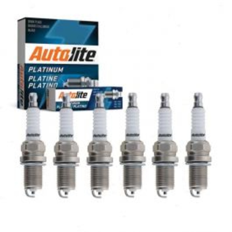 6 pc Autolite Platinum Spark Plug for 1989-1995 Mazda MPV 3.0L V6