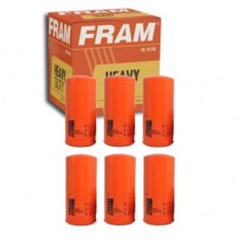 6 pc FRAM Heavy Duty PH373 Engine Oil Filters