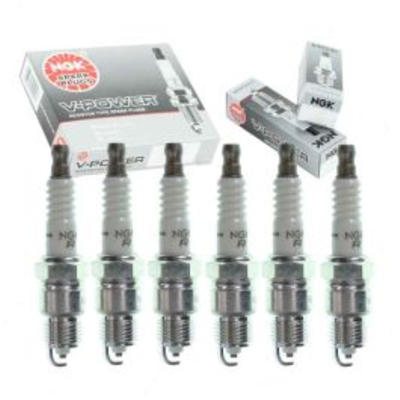 6 pc NGK V-Power Spark Plugs for 1981-1984 Buick Riviera 3.8L 4.1L V6