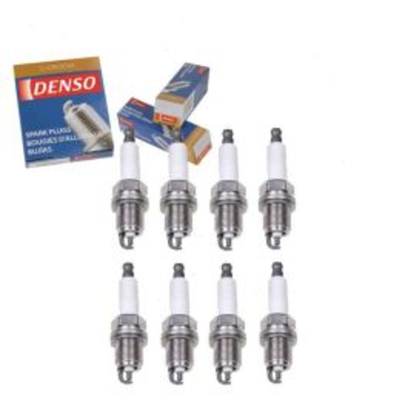 8 pc DENSO Standard U-Groove Spark Plugs for 1997-2003 Dodge Ram 1500 5.2L 5.9L V8