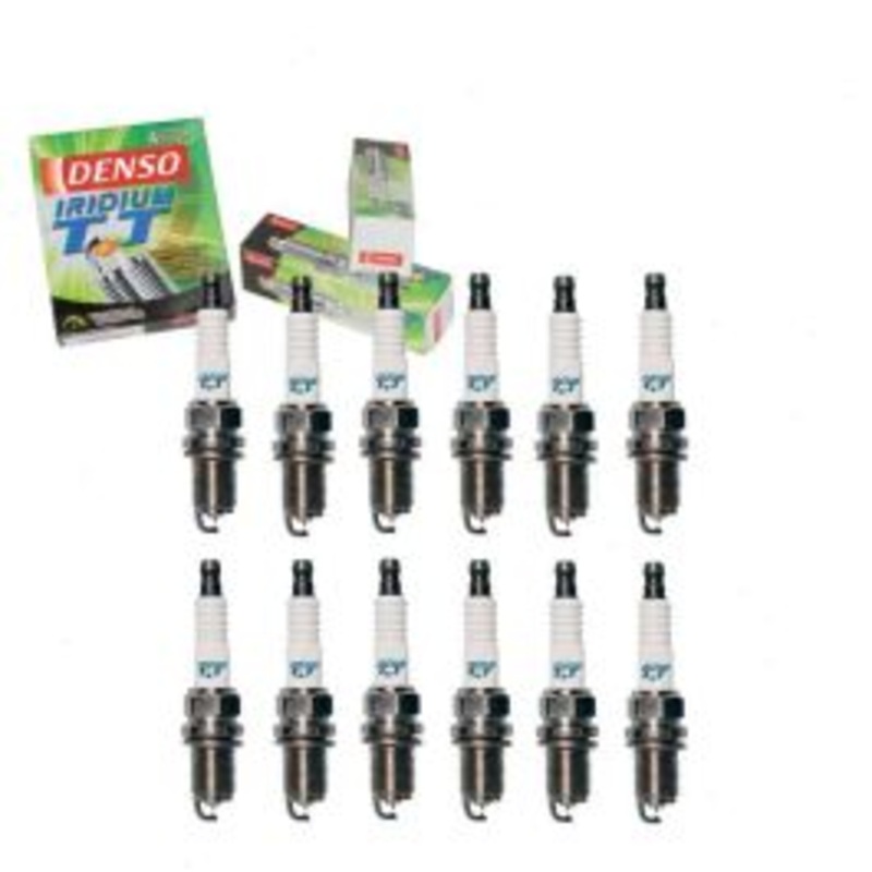 12 pc DENSO Iridium TT Spark Plugs for 1991-1992 BMW 850i 5.0L V12
