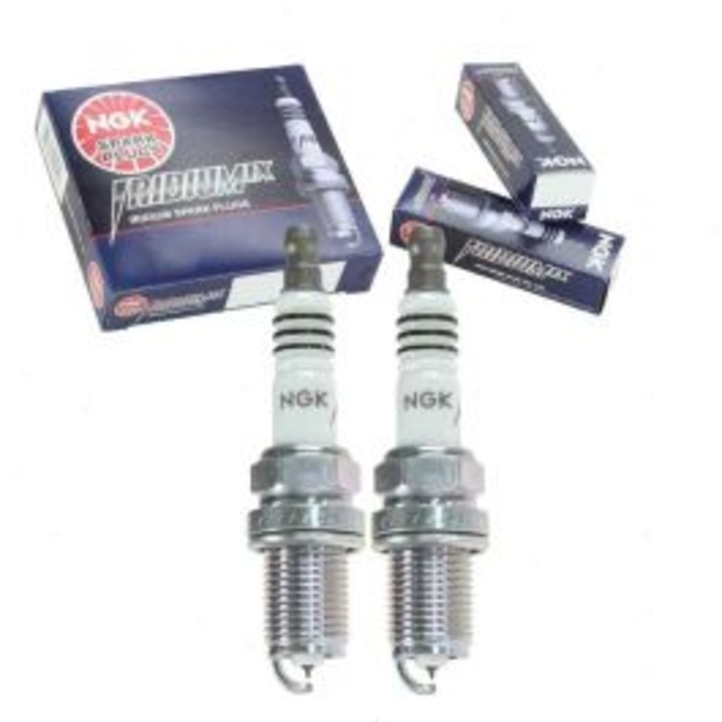 2 pc NGK Iridium IX 6418 BKR6EIX Spark Plugs