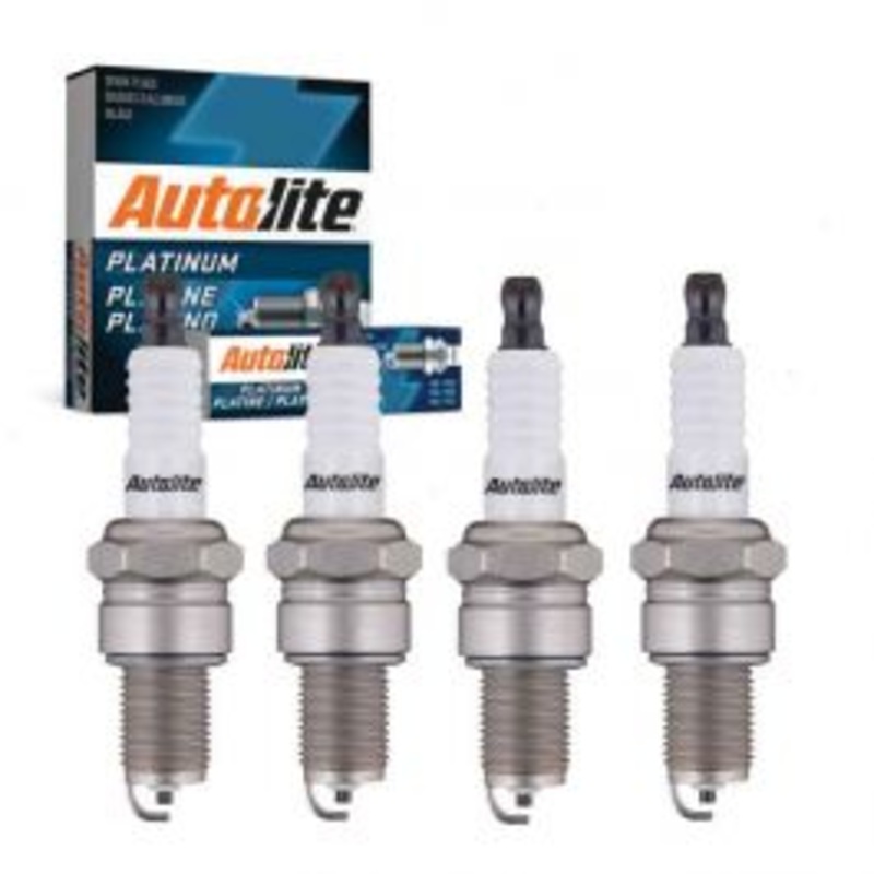 4 pc Autolite Platinum Spark Plug for 1963-1966 GMC Suburban 2.5L L4