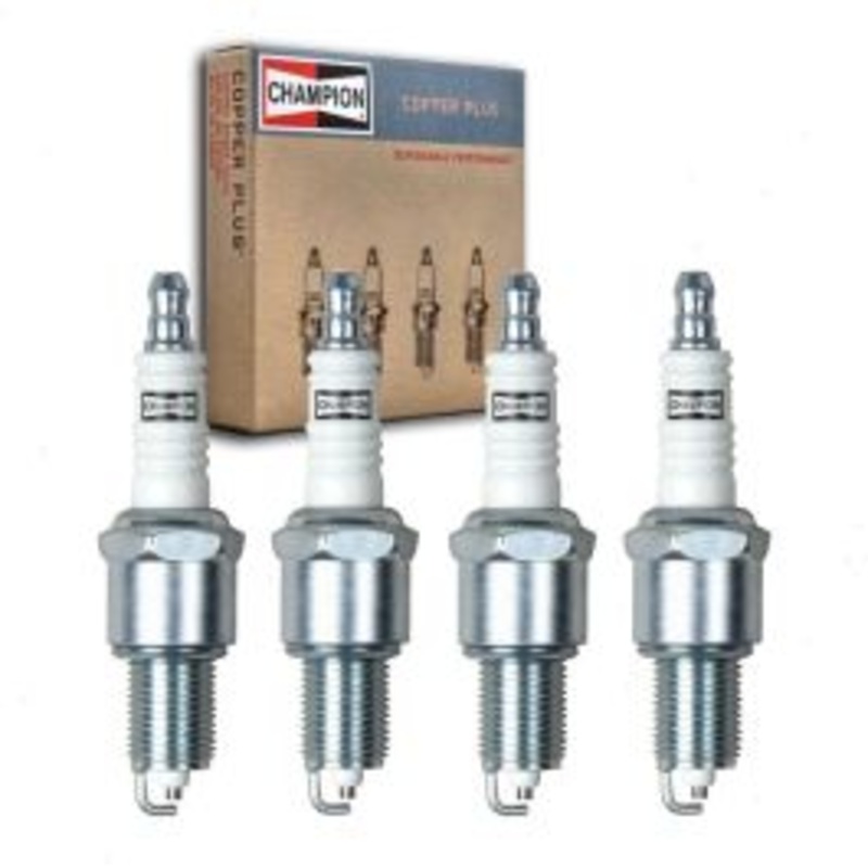 4 pc Champion Copper Plus Spark Plugs for 1983-1985 Plymouth Turismo 2.2 2.2L L4
