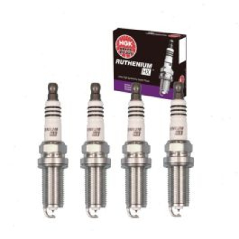 4 pc NGK Ruthenium HX Spark Plugs for 2002-2006 Nissan Altima 2.5L L4