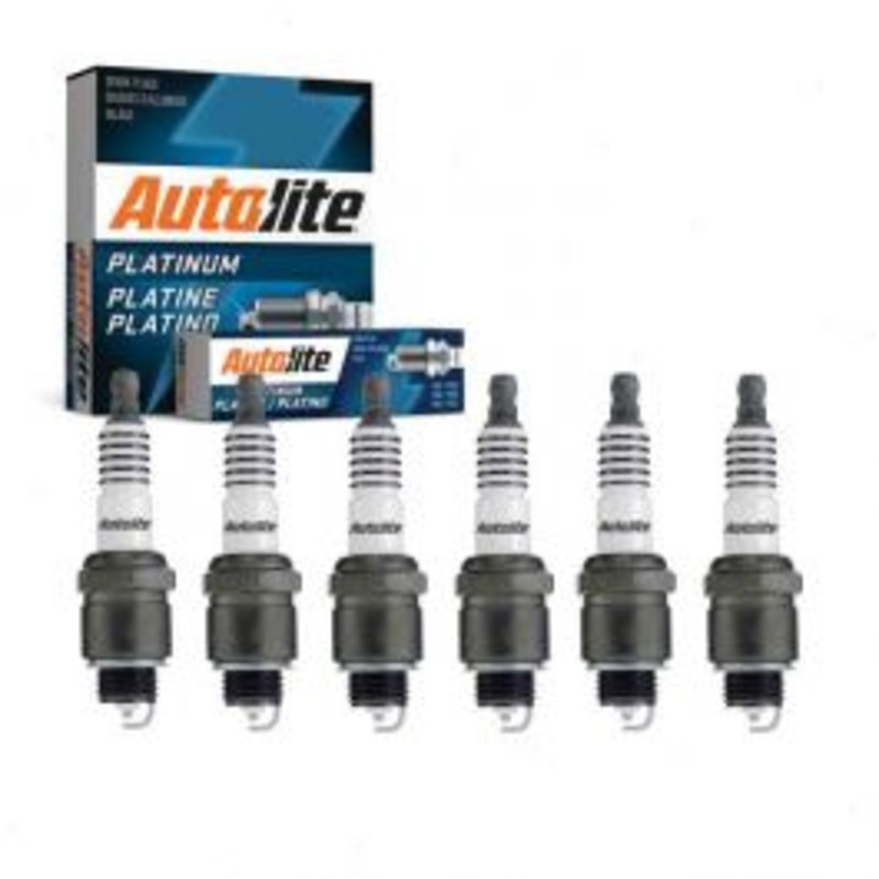 6 pc Autolite Platinum Spark Plug for 1963-1964 International C1200 3.9L L6