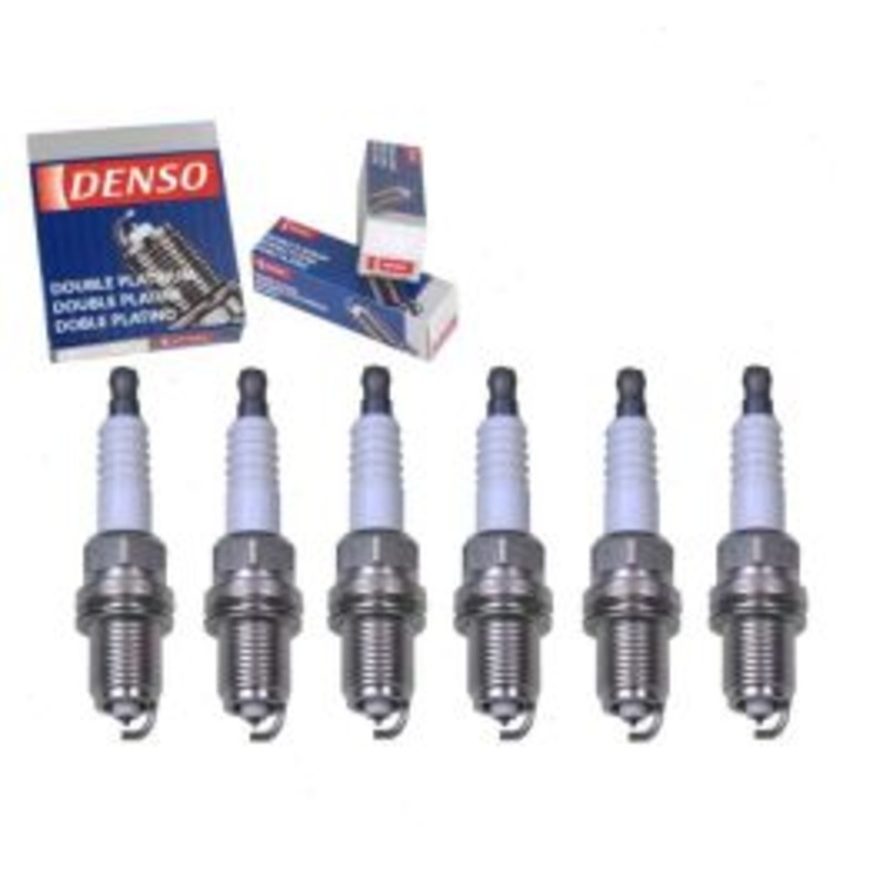 6 pc DENSO Double Platinum Spark Plugs for 2002-2006 Suzuki XL-7 2.7L V6