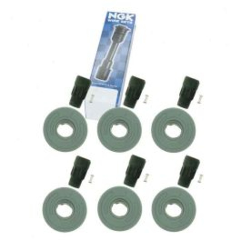 6 pc NGK Ignition Coil Boots for 2010-2018 Lincoln MKT 3.5L 3.7L V6
