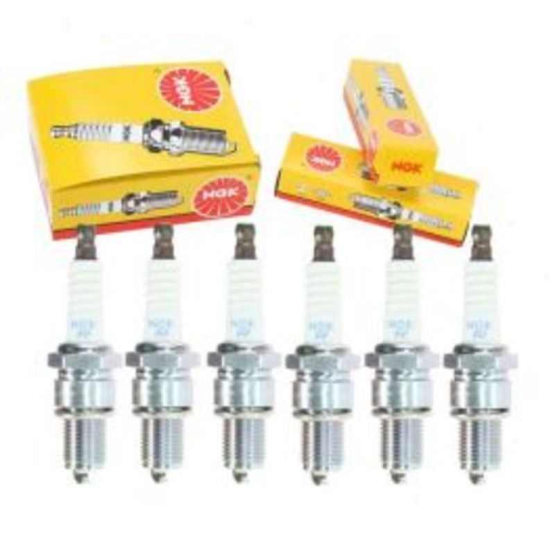 6 pc NGK Standard Spark Plugs for 1963-1967 Dodge W300 Series 3.7L L6