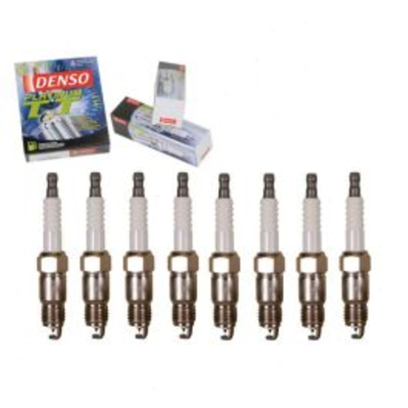 8 pc DENSO Platinum TT Spark Plugs for 1988-1995 Chevrolet K3500 5.7L 7.4L V8