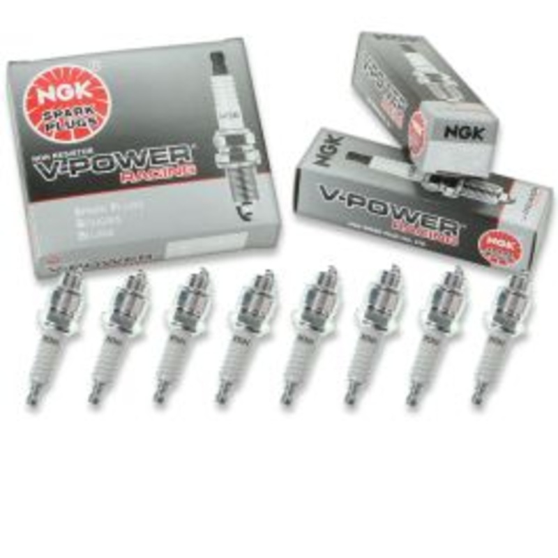 8 pc NGK V-Power Racing 2891 R5670-7 Spark Plugs