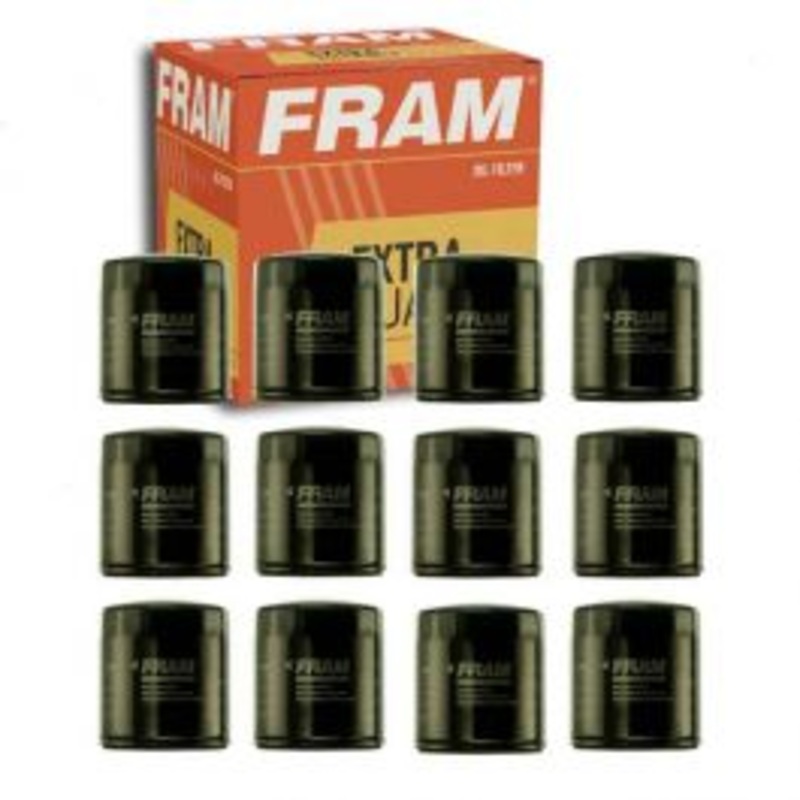 12 pc FRAM Extra Guard PH6017A Engine Oil Filters
