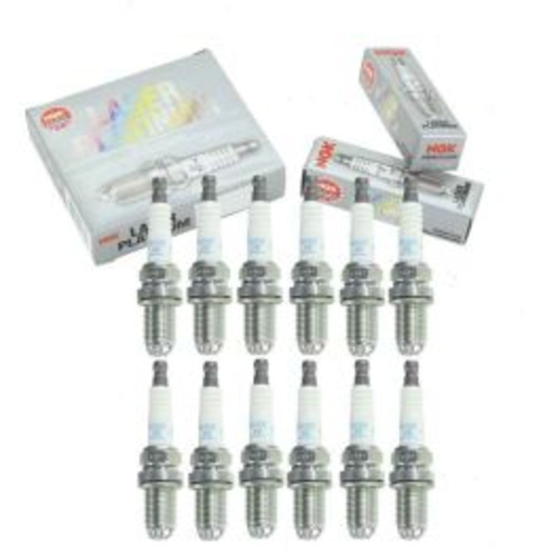 12 pc NGK Laser Platinum Spark Plugs for 2002 Rolls-Royce Park Ward 5.4L V12