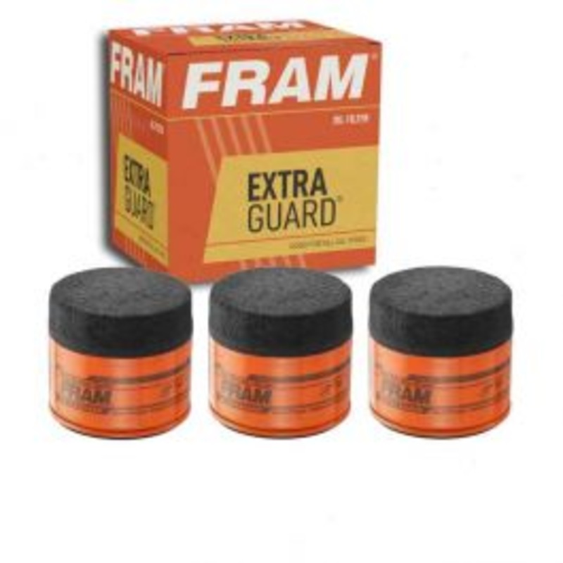 3 pc FRAM Extra Guard PH6607 Engine Oil Filters
