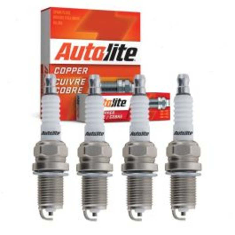 4 pc Autolite Copper Core Spark Plugs for 2003 Isuzu Rodeo 2.2L L4